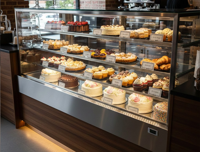 SS Cake Pastry Display Counter