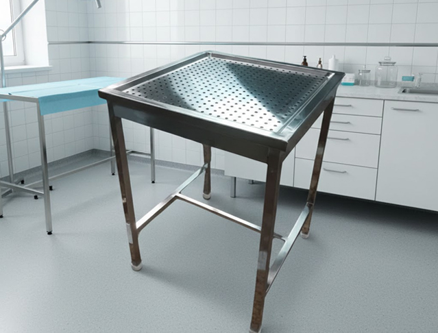 SS Drain Table